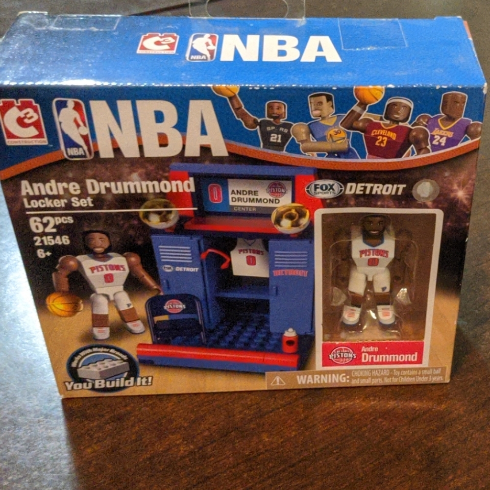 Andre Drummond Combo ball/Leggo set